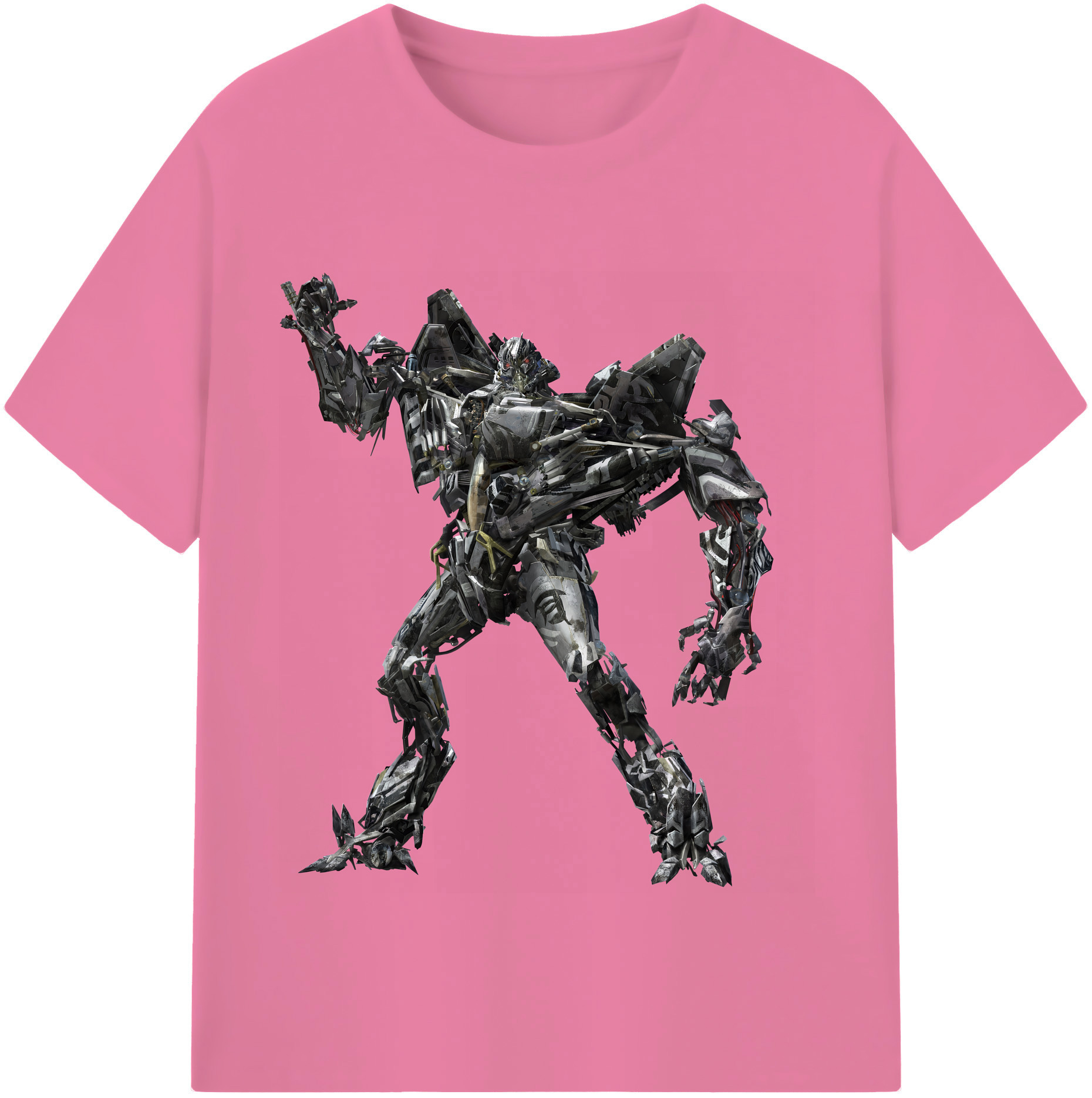 （画像用） Transformers トランスフォーマー 綿100％半袖Tシャツ（フロントプリント）